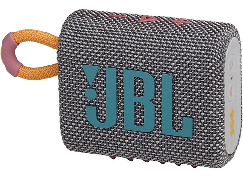 Imagen 3 de 9 de Parlante Jbl Go 3 Jblgo3gryam Grey