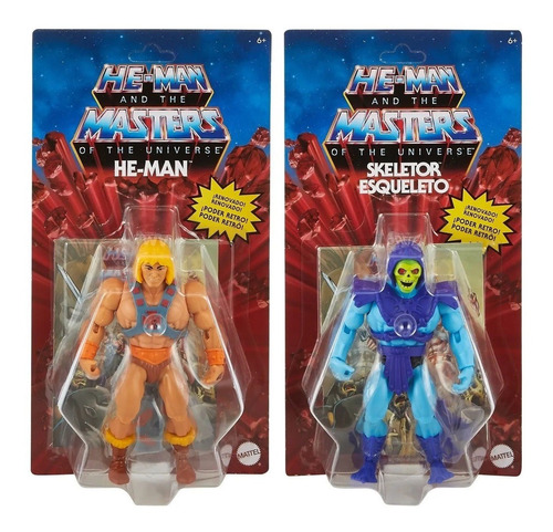 Masters Of The Universe Origins He-man Y Skeletor Gamechief