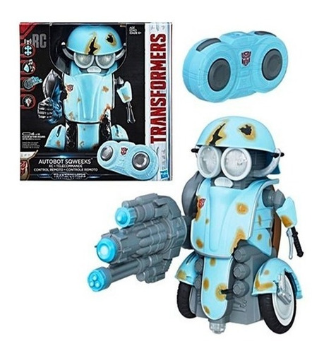 Transformers Autobot Sqweeks Robot Control Remoto Hasbro