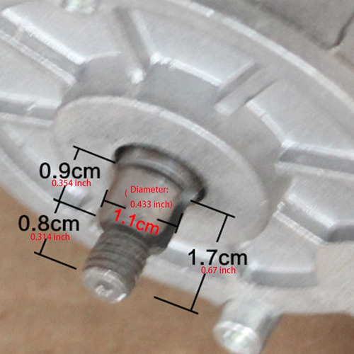 Motor Eléctrico Para Bicicleta/bicicleta/scooter, Motor Con