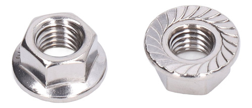 Nut Fastener 50pcs Flange 304 Stainless Steel Accessory Set