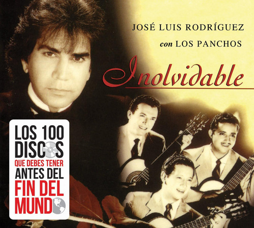 Jose Luis Rodriguez Con Los Panchos Inolvidable Disco Cd