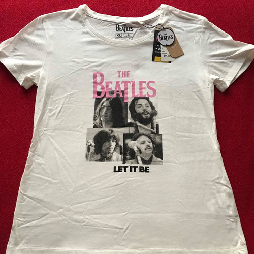 Polera The Beatles Let It Be (xl, Nueva)