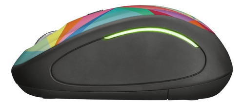 Mouse Inalambrico Trust Ambidiestro Usb Wireless Pc Notebook Color Multicolor