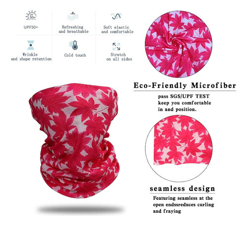 Guifier Máscara Bandanas Polaina Cuello Casco Mágico Sca Ab