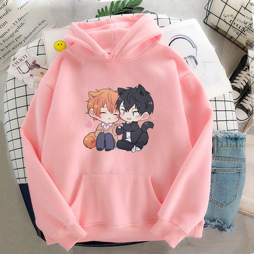 Sudadera Con Capucha Kawaii Yarichin Club Hoodie Aesthetics