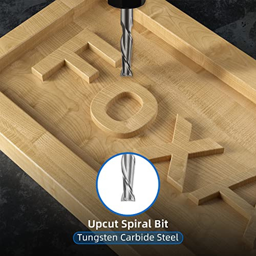 Kit De Enrutador Cnc Foxalien De 1/4 PuLG, Pinza Er11, Broca