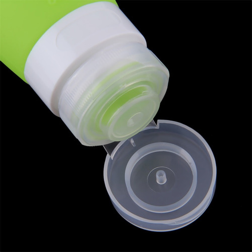Envase Silicona De Viaje Portátil De Aseo Champú Pack De 3