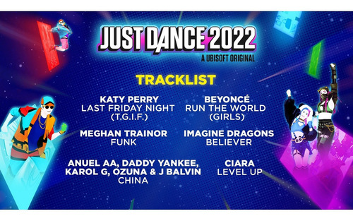 Imagen 5 de 9 de Just Dance 2022 Standard Edition Ubisoft PS4 Físico
