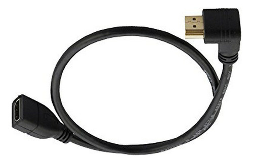 Adaptador Hdmi 90° Hacia Abajo, 20  (50 Cm) - Seadream