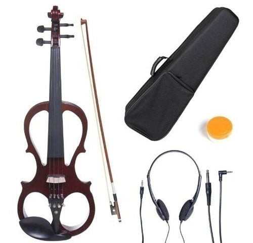 Violín Electrico 4/4 + Estuche Y Accesorios
