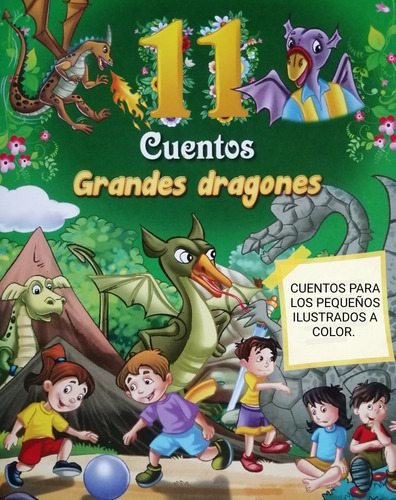 Dragones/55 Cuentos Infantiles Ilustrados A Color/ Paq. De 5