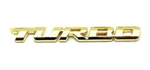 Emblema Turbo Letra Palabra Lateral O Cajuela Camioneta