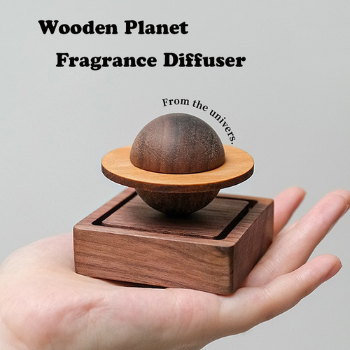 Difusor Sin Aceite Con Aroma A Madera Con Forma De Júpiter,