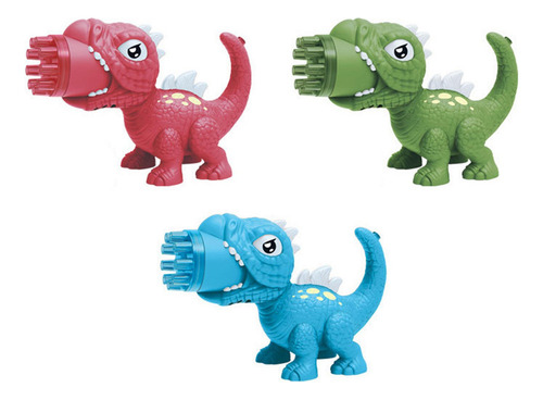 Nuevo Máquina For Hacer Burbujas De Dinosaurio, Juguete De