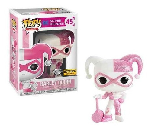 Funko Pop Harley Quinn 45 Diamond Hot Topic Exclusive