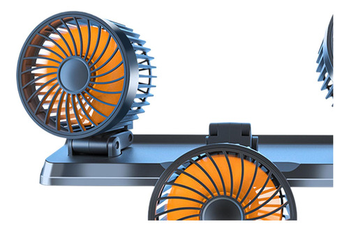 Ventilador De Coche, Refrigeración Amarillo 12v