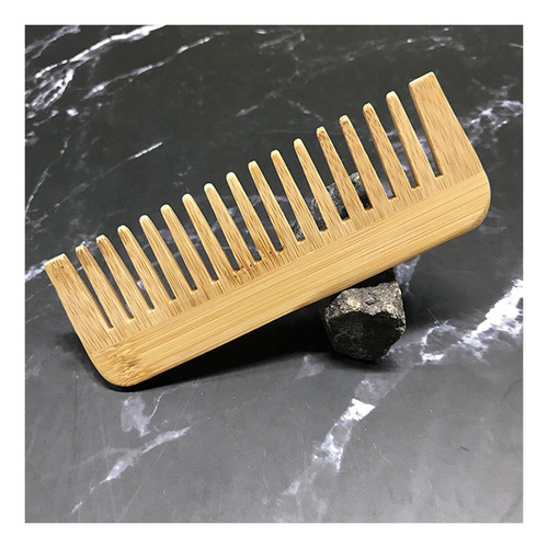 Peine De Dientes Anchos Para Desenredar, Peine De Madera