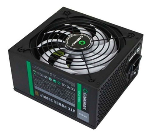 Fuente De Poder Game Max Gamer 650watts 40a Pci-e 6,8,20+4