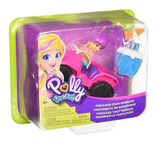 Imagen 6 de 7 de Polly Pocket Cuatriciclo De Aventuras Original Mattel