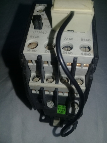 Contactor Siemens 3th42 De 24vdc.