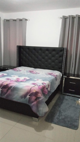Imagen 25 de 28 de Apartamento Amueblado En Alquiler 3 Habs. En Res. C/piscina Santiago Ajda01