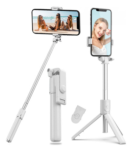 Palo Selfi Inalámbrico Portátil Bluetooth Tripode Selfie Com