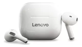 Audifono Inalambrico Lenovo Lp40 Bluetooth 5.0 Blanco