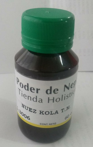 Tintura Madre Nuez Kola X 60 Cc. - El Poder De Neptuno