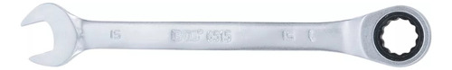Llave Combinada Con Matraca | 15 Mm Color Plateado