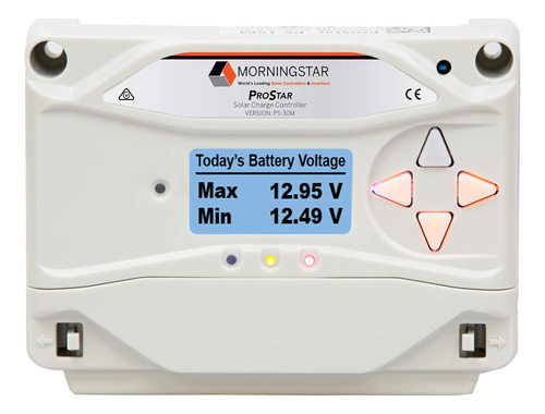 Morningstar Prostar 30a Pwm Controlador De Carga Solar De Ba