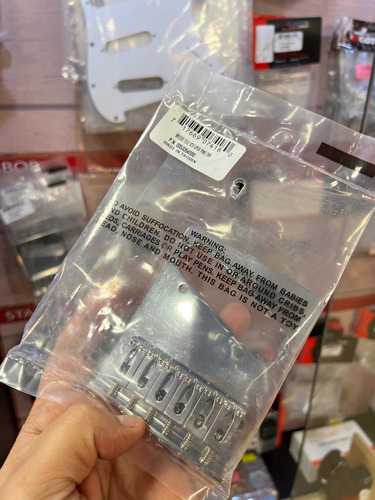 Ponte Fender Standart Telecaster 005 3354 000 Cromada