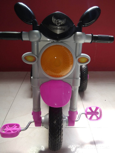 Imagen 3 de 4 de Moto Triciclo Trike P. Niña 18 Meses +