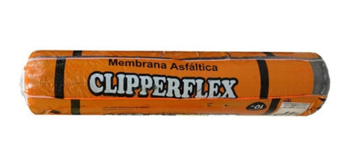 Membrana Asfáltica Aluminio Clipperflex 35kg N4 Megaflex 10m