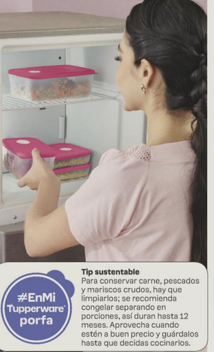 Recipiente Para Congelar 1.5 L Tupperware