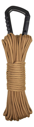 Cuerda Paracord 15 Metros 7 Hilos Para Camping Coyote