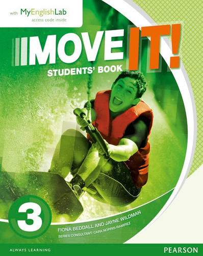 Move It - Students Book com MyEnglishLab - Level 3, de Wildman, Jayne. Editora Pearson Education do Brasil S.A., capa mole em inglês, 2015