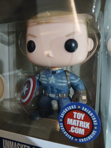Funko Pop Unmasked Capitán América 41 The Winter Soldier