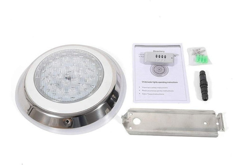 Lampara Para Piscina 54w 12v Luz 7 Colores 252led Ip68