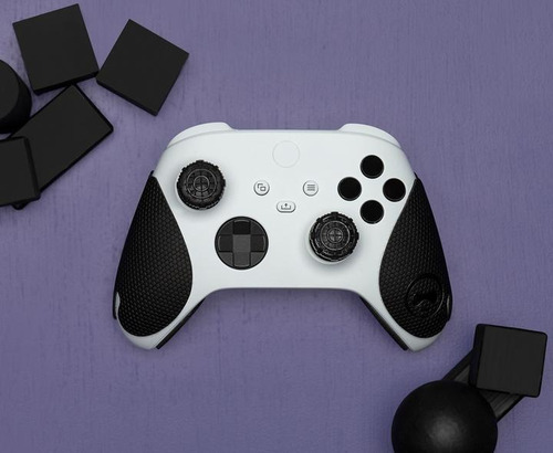 Protectores De Goma Y Grip Para Joystick Kit Nightfall Nsw