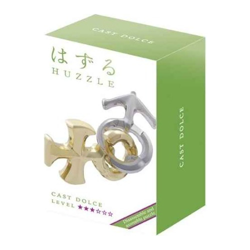 Hanayama Cast Dolce, Puzzle, Rompecabezas Nivel 3 Difícil