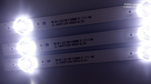 Jl D40071330 002gs 3 Tiras De 7 Leds Philips 40pfl4775 F8 (Usado)