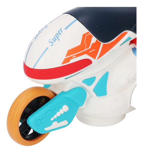 Juguete Para Niños Y Sonido, Motocicleta Eléctrica, Acrobaci