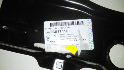 Travesaño Superior Radiador Carevaca Optra 96617416 Nuevo