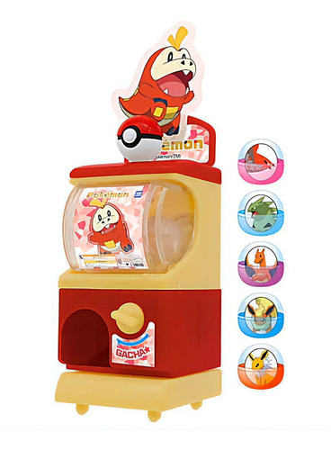 Pokemon Fuecoco Mini Gashapon Machine Pardea Tomy Takara