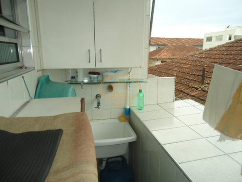 Apartamento Com 2 Dormitório(s) Localizado(a) No Bairro Macuco Em Santos / Santos - 5855