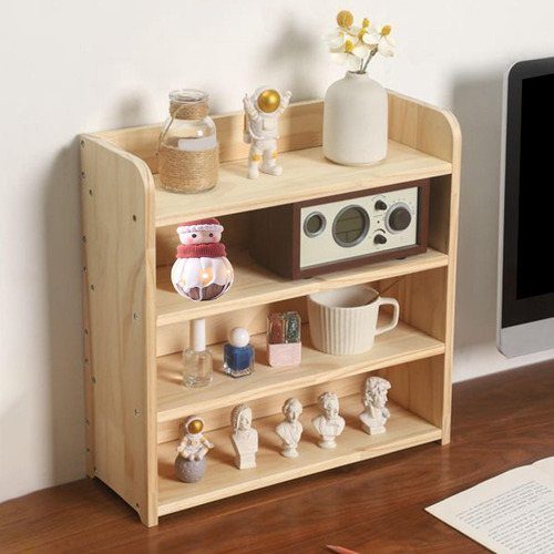Tabletop Storage Rack De De Decorativo Figuras 4 Capa