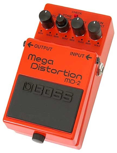 Pedal Analogo Boss Md2 Guitarra Md-2 Mega Distorcion