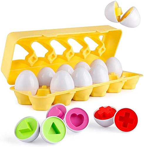 Juego De 12 Huevos Para Decoración De Pascua