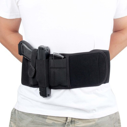 Cinturón Elástico Táctico Holster Belly Pistol